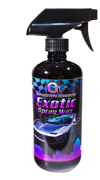 Exotic Spray Wax bottle