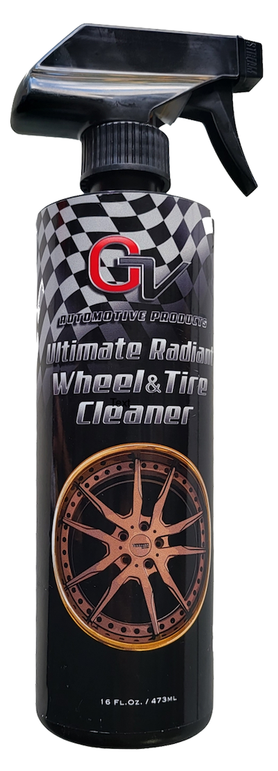 ultimate radiant wheel & tire cleaner bottle